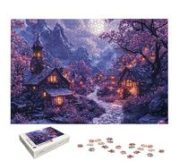 Puzzle 1000 Piezas Paisajes para Adultos, Puzzle Ciudad de Madera con Caja Regalo para Adultos, Rompecabezas Desafiante para Toda la Familia, Rompecabezas para Regalo Mujer y Regalo Hombre, -5667