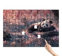 Puzzle 1000 Piezas Panda, Rompecabezas Adultos, Juegos Educativos Familiares, Desafía el Puzzle Árbol Creativo, Conjunto Colorido e Interesante con Caja para Regalo Mujer Decoracion Habitacion C-2