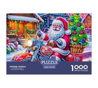 Puzzle 1000 Piezas Papá NoelJuego Educativo Entretenimento Multicolor Christmas Theme Juego Familiar Regalo Juguete Colorido para Niños De 8 A 12 Años 70x50cm/1000pcs