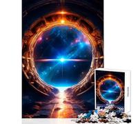 Puzzle 1000 Piezas para Adolescentes Portal extraño Decoración del hogar Juguetes Regalos de cumpleaños Juegos educativos Mejorar el Amor en Pareja Tamaño 38x26cm