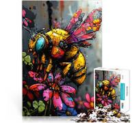 Puzzle 1000 piezas para adultos abejas, rompecabezas rompecabezas 26x38cm Desafío de inteligencia cerebral Juguetes adictivos para los 14 años