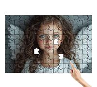 Puzzle 1000 Piezas para Adultos Ángel, Puzzle Chica Juegos Educativos Desafiando lo Imposible, Conjunto Entretenimiento Divertido y Colorido con Caja para Decoracion Hogar Regalos para Hombre V-0