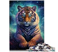 Puzzle 1000 Piezas para Adultos, Animales fantásticos, Tigre, Juguetes educativos, antiestrés, 50 x 75 cm, Adecuado para Adolescentes de 14 años y Mayores.