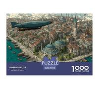 Puzzle 1000 Piezas para Adultos - Arquitectura Urbana, Arte Arquitectura, Rompecabezas Desafiante, Regalo para Hombres Y Mujeres, 70x50cm/1000pcs