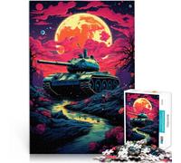 Puzzle 1000 piezas para adultos Art Tank Precision Cut Jigsaw Puzzle para es ideal como regalo para toda la familia 14.96 pulgadas x 20.47 pulgadas para adolescentes de 14 años y mayores