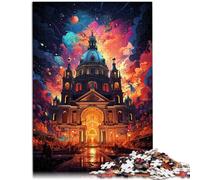 Puzzle 1000 piezas para adultos Basílica de San Esteban Puzzle para Juego Educativo Desafío Juguete 26x38cm Análisis y Lógica