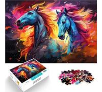 Puzzle 1000 piezas para adultos Caballo de fuego Juego Estimulante Regalos 26 x 38 cm para regalar a toda la familia a partir de 14 años