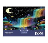 Puzzle 1000 Piezas para Adultos - Cascada del Arco Iris, paisajes, Rompecabezas Desafiante, Regalo para Hombres Y Mujeres, 70x50cm/1000pcs