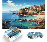 Puzzle 1000 piezas para adultos Color Basti Coast Franc Toys Juegos educativos Alivio del Estrés 14.96 pulgadas x 20.47 pulgadas para es ideal como regalo para toda la familia