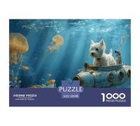 Puzzle 1000 Piezas para Adultos con Animales Expresivos - Puzzles 1000 Piezas Que Cuentan Una Historia, Un Escape Creativo del Estrés 52x38cm/1000pcs