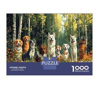 Puzzle 1000 Piezas para Adultos con Animales Expresivos - Puzzles 1000 Piezas Que Cuentan Una Historia, Un Escape Creativo del Estrés 38x26cm/1000pcs
