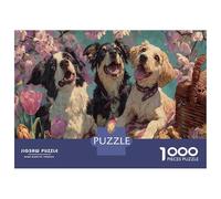 Puzzle 1000 Piezas para Adultos con Animales Expresivos - Puzzles 1000 Piezas Que Cuentan Una Historia, Un Escape Creativo del Estrés 38x26cm/1000pcs