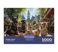 Puzzle 1000 Piezas para Adultos con Animales Expresivos - Puzzles 1000 Piezas Que Cuentan Una Historia, Un Escape Creativo del Estrés 70x50cm/1000pcs