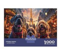 Puzzle 1000 Piezas para Adultos con Animales Expresivos - Puzzles 1000 Piezas Que Cuentan Una Historia, Un Escape Creativo del Estrés 38x26cm/1000pcs
