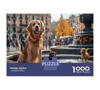 Puzzle 1000 Piezas para Adultos con Animales Expresivos - Puzzles 1000 Piezas Que Cuentan Una Historia, Un Escape Creativo del Estrés 70x50cm/1000pcs