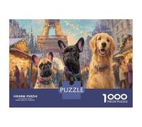 Puzzle 1000 Piezas para Adultos con Animales Expresivos - Puzzles 1000 Piezas Que Cuentan Una Historia, Un Escape Creativo del Estrés 38x26cm/1000pcs
