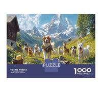 Puzzle 1000 Piezas para Adultos con Animales Expresivos - Puzzles 1000 Piezas Que Cuentan Una Historia, Un Escape Creativo del Estrés 52x38cm/1000pcs