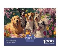 Puzzle 1000 Piezas para Adultos con Animales Expresivos - Puzzles 1000 Piezas Que Cuentan Una Historia, Un Escape Creativo del Estrés 70x50cm/1000pcs