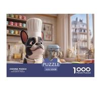 Puzzle 1000 Piezas para Adultos con Animales Expresivos - Puzzles 1000 Piezas Que Cuentan Una Historia, Un Escape Creativo del Estrés 52x38cm/1000pcs