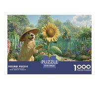 Puzzle 1000 Piezas para Adultos con Animales Expresivos - Puzzles 1000 Piezas Que Cuentan Una Historia, Un Escape Creativo del Estrés 38x26cm/1000pcs