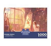 Puzzle 1000 Piezas para Adultos con Animales Expresivos - Puzzles 1000 Piezas Que Cuentan Una Historia, Un Escape Creativo del Estrés 38x26cm/1000pcs