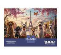 Puzzle 1000 Piezas para Adultos - Domina El Arte del Puzzle con Nuestros Animales Divertidos, Puzzles 1000 Piezas De Ensueño para Expertos 38x26cm/1000pcs