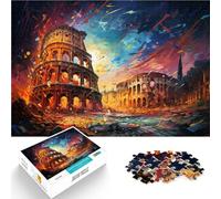 Puzzle 1000 piezas para adultos El Coliseo Juego de Pensamiento 10.27" x 14.96" Buen regalo para un adolescente de 14 años y más