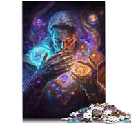 Puzzle 1000 piezas para adultos Elemental Mago Decoración del hogar Puzzle 50x70cm Mejorar el amor entre parejas para adolescentes de 14 años y más