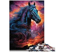 Puzzle 1000 piezas para adultos Galaxy Dark Horse Juego Juguetes para la Familia Regalo 38x52cm Anti-Stress Staycation Matar Tiempo para Jóvenes de 14 Años