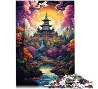 Puzzle 1000 piezas para adultos Monasterio de Czestochowa Rompecabezas para 38x52 cm Juego estimulante y juego familiar para adolescentes de 14 años y más