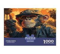 Puzzle 1000 Piezas para Adultos - Morir Gorilla, Vida Silvestre artística, Rompecabezas Desafiante, para Niños +6 Años, Juego Familiar, 70x50cm/1000pcs