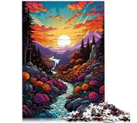 Puzzle 1000 piezas para adultos paisaje extraño juego estimulante rompecabezas 26x38cm cumpleaños único y regalos para adolescente 14+