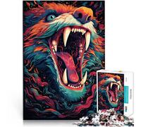 Puzzle 1000 piezas para adultos Panda Roux Animales obra de arte 50x70cm Colección de artistas Bellas Artes para adolescentes a partir de 14 años