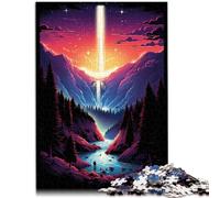 Puzzle 1000 piezas para adultos Parque Nacional de Yellowstone, Estados Unidos Juguetes de Entretenimiento Familiar 19.7 pulgadas x 29.5" Regalo para Cumpleaños