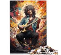 Puzzle 1000 piezas para adultos Pop Art Music Brain Teaser Game es ideal como regalo para toda la familia para adolescentes de 14 años y mayores, 26 x 38 cm