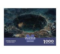 Puzzle 1000 Piezas para Adultos - Prisión Demonio, Arte Arquitectura, Rompecabezas Desafiante, Regalo para Hombres Y Mujeres, 70x50cm/1000pcs