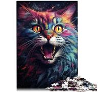 Puzzle 1000 piezas para adultos Puzzle Space Magic Cat Juguetes educativos 26x38cm Regalar regalos a toda la familia para los 14 años y más