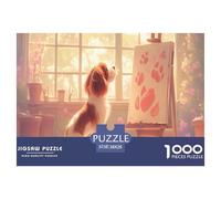 Puzzle 1000 Piezas para Adultos Que Evoca Sonrisas con Animales - Puzzles 1000 Piezas con Acabado Mate Anti-Reflejos, 38x26cm/1000pcs