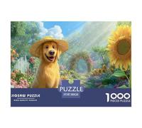 Puzzle 1000 Piezas para Adultos Que Evoca Sonrisas con Animales - Puzzles 1000 Piezas con Acabado Mate Anti-Reflejos, 38x26cm/1000pcs
