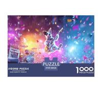 Puzzle 1000 Piezas para Adultos Que Evoca Sonrisas con Animales - Puzzles 1000 Piezas con Acabado Mate Anti-Reflejos, 38x26cm/1000pcs