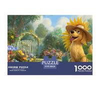 Puzzle 1000 Piezas para Adultos Que Evoca Sonrisas con Animales - Puzzles 1000 Piezas con Acabado Mate Anti-Reflejos, 38x26cm/1000pcs