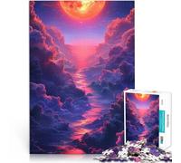 Puzzle 1000 piezas para adultos rompecabezas de paisaje extraterrestre decoración de pared 38x52 cm decoración interior única y regalos para los 14 años