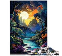 Puzzle 1000 piezas para adultos Seychelles Juegos educativos para el hogar Juguetes de bricolaje Juego educativo para cumpleaños, Navidad, 26 x 38 cm