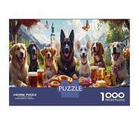Puzzle 1000 Piezas para Adultos - Tema: Animales Cómicos Y Adorables, Puzzles 1000 Piezas De Gran Tamaño para Una Experiencia Inmersiva 52x38cm/1000pcs
