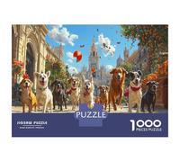 Puzzle 1000 Piezas para Adultos - Tema: Animales Cómicos Y Adorables, Puzzles 1000 Piezas De Gran Tamaño para Una Experiencia Inmersiva 38x26cm/1000pcs