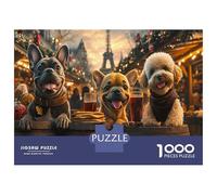 Puzzle 1000 Piezas para Adultos - Tema: Animales Cómicos Y Adorables, Puzzles 1000 Piezas De Gran Tamaño para Una Experiencia Inmersiva 38x26cm/1000pcs