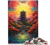 Puzzle 1000 piezas para adultos Temple Bulguksa Corea del Sur Juguetes educativos y educativos Colección de artistas, Bellas Artes 50 x 75 cm