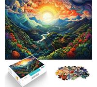 Puzzle 1000 piezas para Adultos Terrazas de Arroz Banaue Puzzle educativo y educativo 38x52cm Anti-Stress Desafío Difícil