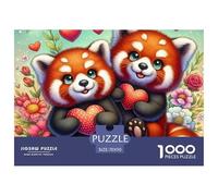 Puzzle 1000 Piezas Perro y Puercoespín, Detallado, Juego Familiar