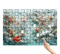Puzzle 1000 Piezas Pez, Rompecabezas Adultos, Juegos Educativos Familiares, Desafía el Puzzle Abstracto Creativo, Conjunto Colorido e Interesante con Caja para Regalo Mujer Decoracion Habitacion I-4